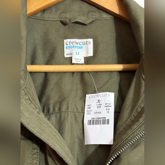 Crewcuts Olive Military Jacket - Picture 3 of 8